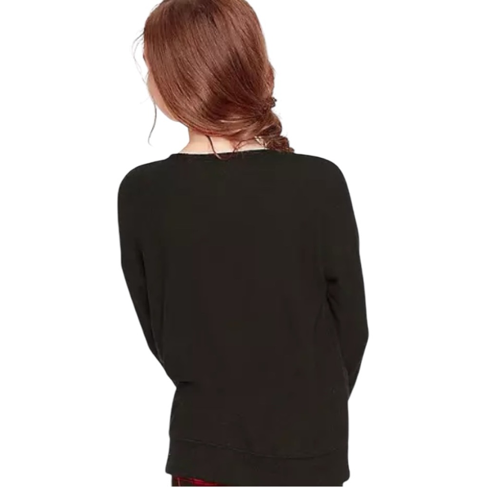 5 for $20🫟🛍️🔵 Black Graphic Sweater - Picture 2 of 5